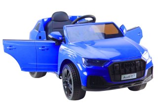 AUTO NA AKUMULATOR AUDI Q7 NIEBIESKIE LAKIEROWANE