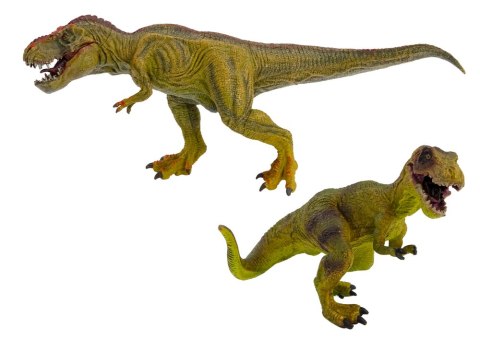 FIGURKI DINOZAURÓW TYRANOZAUR Z MAŁYM ZESTAW 2EL