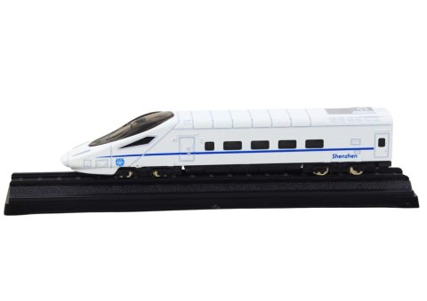 MODEL KOLEKCJONERSKI POCIĄG WAGON BIAŁY 1:48 METALOWY