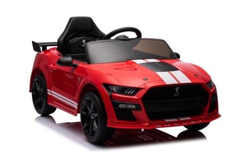 POJAZD NA AKUMULATOR FORD MUSTANG GT500 SHELBY CZERWONY