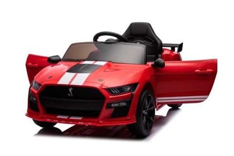 POJAZD NA AKUMULATOR FORD MUSTANG GT500 SHELBY CZERWONY