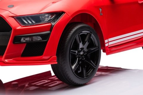 POJAZD NA AKUMULATOR FORD MUSTANG GT500 SHELBY CZERWONY