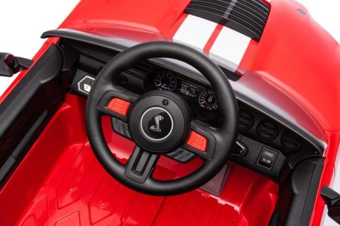 POJAZD NA AKUMULATOR FORD MUSTANG GT500 SHELBY CZERWONY