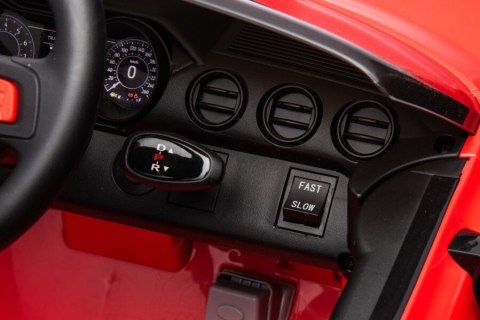 POJAZD NA AKUMULATOR FORD MUSTANG GT500 SHELBY CZERWONY
