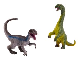 ZESTAW FIGUREK DINOZAURÓW BRACHINOZAUR VELOCIRAPTOR 2EL
