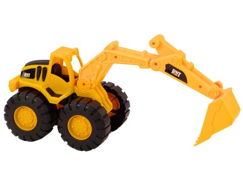 ZESTAW MASZYN BUDOWLANYCH KOPARKA WYWROTKA RUCHOME ŻÓŁTY