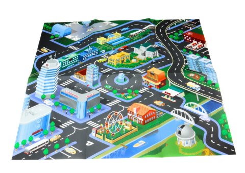 ZESTAW RESORAKÓW W WALIZCE AUTKA SPORTOWE SYGNALIZACJA DROGA ZESTAW 50 ELE.