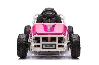 AUTO NA AKUMULATOR BUGGY A8812 RÓŻOWE 24V