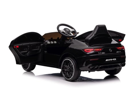 AUTO NA AKUMULATOR MERCEDES CLA 45S AMG CZARNY LAKIEROWANY 4X4
