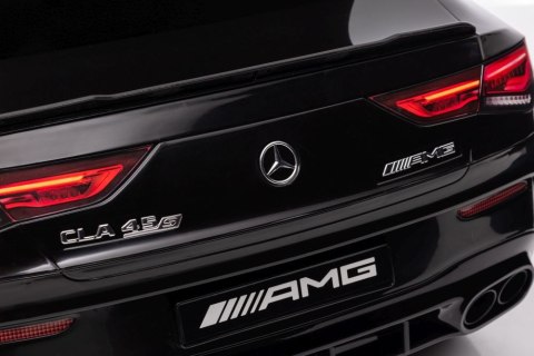 AUTO NA AKUMULATOR MERCEDES CLA 45S AMG CZARNY LAKIEROWANY 4X4