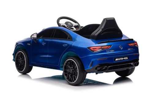 AUTO NA AKUMULATOR MERCEDES CLA 45S AMG NIEBIESKI LAKIEROWANY 4X4