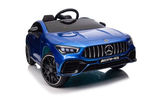 AUTO NA AKUMULATOR MERCEDES CLA 45S AMG NIEBIESKI LAKIEROWANY 4X4