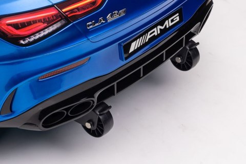 AUTO NA AKUMULATOR MERCEDES CLA 45S AMG NIEBIESKI LAKIEROWANY 4X4