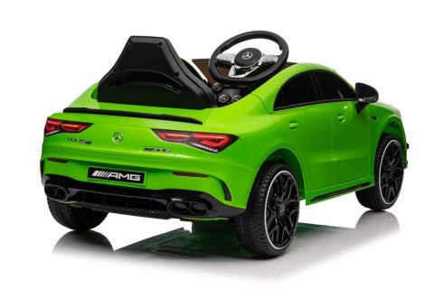 AUTO NA AKUMULATOR MERCEDES CLA 45S AMG ZIELONY 4X4