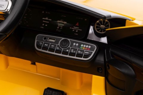 AUTO NA AKUMULATOR MERCEDES CLA 45S AMG ŻÓŁTY 4X4