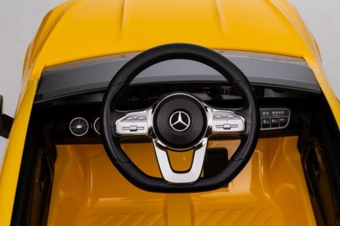 AUTO NA AKUMULATOR MERCEDES CLA 45S AMG ŻÓŁTY 4X4
