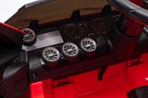 AUTO NA AKUMULATOR MERCEDES CLA 45S CZERWONY AMG 4X4