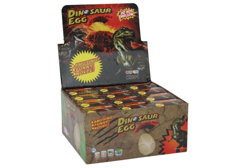 JAJO DINOZAURA WYKLUWAJĄCY SIĘ ROSNĄCY DO WODY 6CM