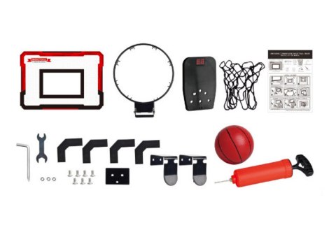 KOSZ DO KOSZYKÓWKI DLA DZIECI TABLICA LICZNIK PIŁKA ZESTAW