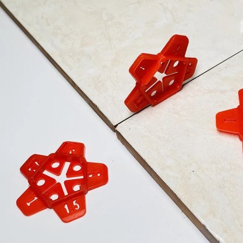 KRZYŻYKI GWIAZDKI DYSTANSOWE DO PŁYTEK 100 SZTUK