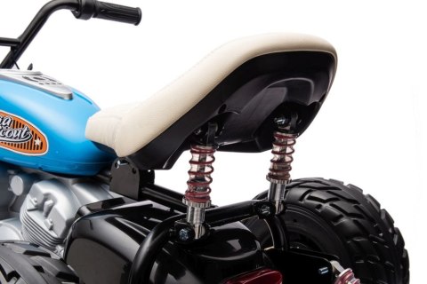 MOTOR NA AKUMULATOR TRÓJKOŁOWY LL6688 NIEBIESKI 24V