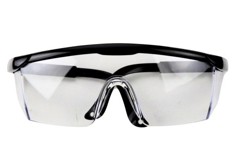 OKULARY OCHRONNE REGULACJA RAMION CZARNE