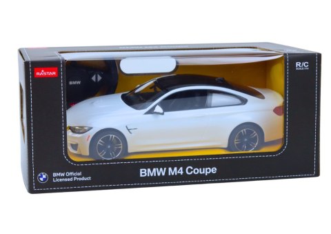 SAMOCHÓD ZDALNIE STEROWANY RC 1:14 BMW M4 COPUE BIAŁY