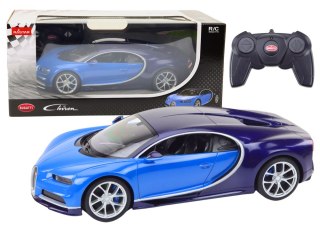 SAMOCHÓD ZDALNIE STEROWANY RC 1:14 BUGATTI VEYRON CHIRON NIEBIESKI