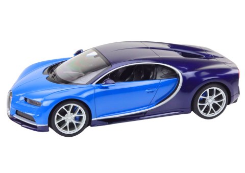 SAMOCHÓD ZDALNIE STEROWANY RC 1:14 BUGATTI VEYRON CHIRON NIEBIESKI