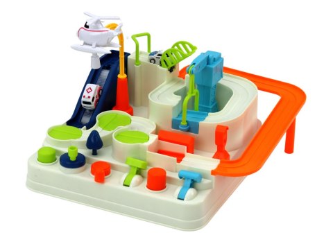 TOR PRZESZKÓD INTERAKTYWNY PARKING DLA DZIECI AUTKA