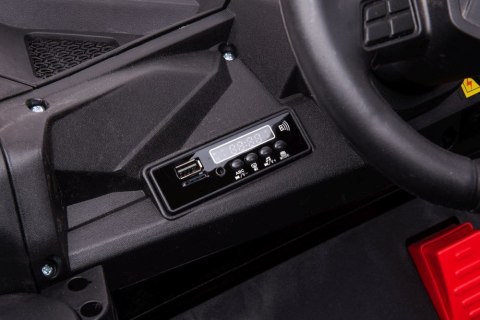 AUTO NA AKUMULATOR YSA036 CZERWONE 4X4