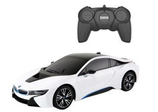 AUTO RC 1:18 RASTAR BMW I8 BIAŁE