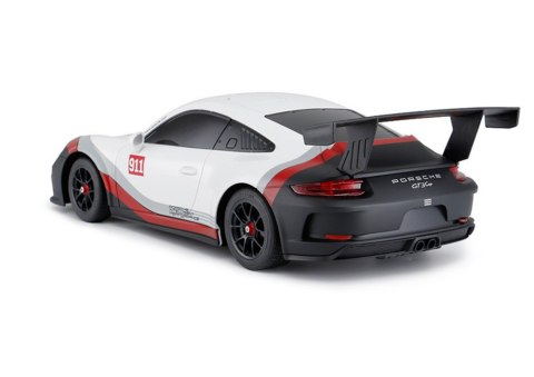 AUTO RC 1:18 RASTAR PORSHE 911 GT3 BIAŁO-SZARE