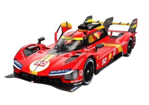 AUTO R/C 1:24 ZDALNIE STEROWANE SPORTOWE FERRARI 499P CZERWONE