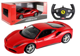 AUTO RASTAR 1:14 FERRARI 488 GTB CZERWONE