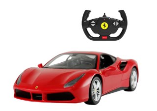 AUTO RASTAR 1:14 FERRARI 488 GTB CZERWONE