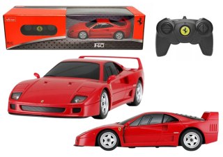 AUTO SPORTOWE RC 1:24 ZDALNIE STEROWANE FERRARI F40 CZERWONE
