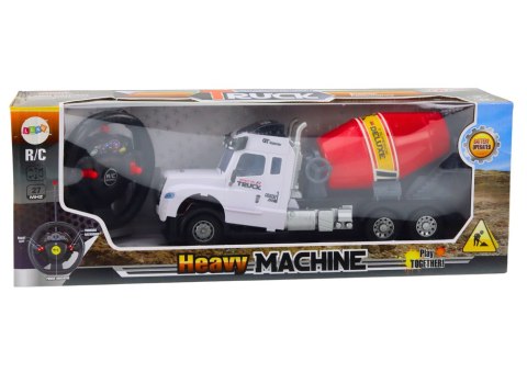 CIĘŻARÓWKA BETONIARKA RC ZDALNIE STEROWANA EFEKTY ŚWIETLNE I DŹWIĘKOWE