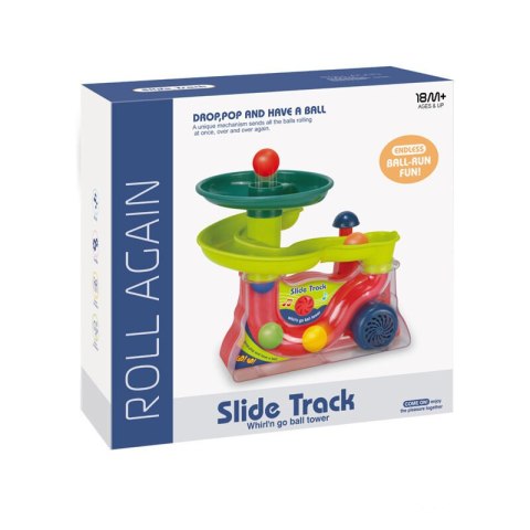 FONTANNA ZJEŻDŻALNIA DLA KULEK PIŁEK DŹWIĘKI KOLOROWA