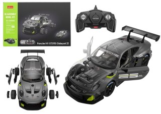 KLOCKI KONSTRUKCYJNE AUTO RC RASTAR 1:18 PORSCHE 911 GT2 SZARE 68 ELEMENTÓW