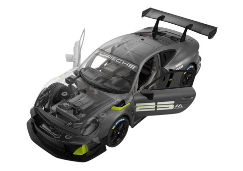 KLOCKI KONSTRUKCYJNE AUTO RC RASTAR 1:18 PORSCHE 911 GT2 SZARE 68 ELEMENTÓW