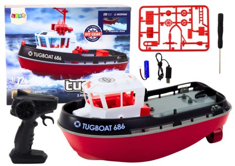 ŁÓDŹ ZDALNIE STEROWANA RC 1:72 MOTORÓWKA 35KM/H