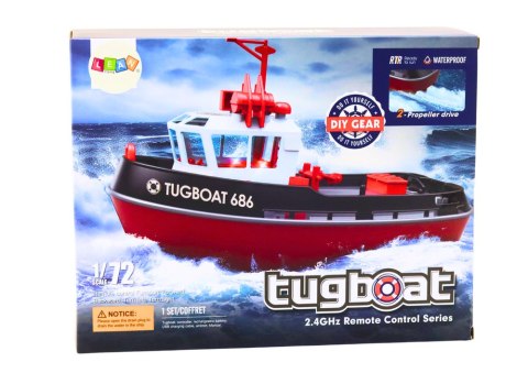 ŁÓDŹ ZDALNIE STEROWANA RC 1:72 MOTORÓWKA 35KM/H