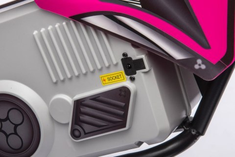 MOTOR CROSSOWY NA AKUMULATOR A9901 RÓŻOWY 36V
