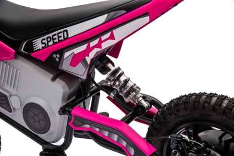 MOTOR CROSSOWY NA AKUMULATOR A9901 RÓŻOWY 36V
