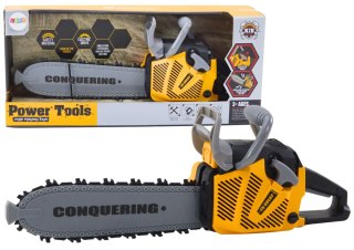 PIŁA ŁAŃCUCHOWA DLA DZIECI GUMOWE OSTRZE ŚWIATŁA DŹWIĘKI