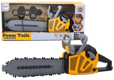 PIŁA ŁAŃCUCHOWA DLA DZIECI GUMOWE OSTRZE ŚWIATŁA DŹWIĘKI