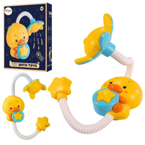 ZABAWKA DO KĄPIELI KACZKA KACZUSZKA PRYSZNIC NA BATERIE