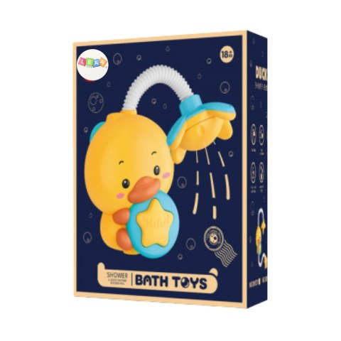 ZABAWKA DO KĄPIELI KACZKA KACZUSZKA PRYSZNIC NA BATERIE