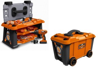 ZESTAW MAJSTERKOWICZA SKRZYNKA NARZĘDZIA WIERTARKA NA BATERIE